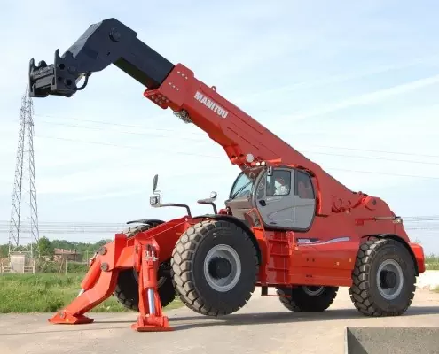 Manitou MHT-X - największa na świecie ładowarka teleskopowa!