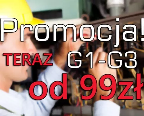 Nowy kurs na uprawnienia G1, G2 i G3 już od 99zł - 10.12.2019! Kurs G1, G2, G3 w Grupie KENA