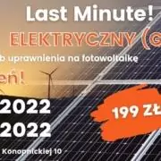 Kurs na uprawnienia SEP elektryczne G1 – Grupa KENA