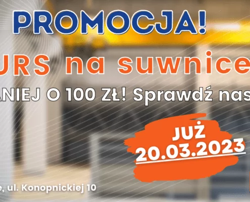 Kurs zawodowy operatorów suwnic UDT i hakowych 20.03.2023- Grupa KENA