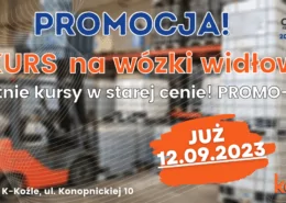Kurs na wózki widłowe, uprawnienia na wózki widłowe UDT.