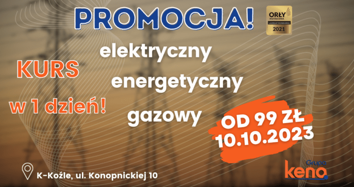 Kurs na uprawnienia elektryczne, energetyczne i gazowe. Uprawnienia sepowskie G1, G2 i G3 - Grupa KENA