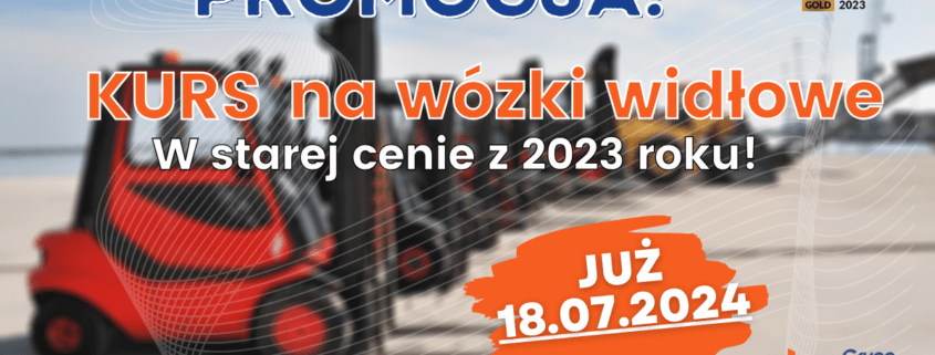 Kurs na wózki widłowe, uprawnienia na wózki widłowe UDT.