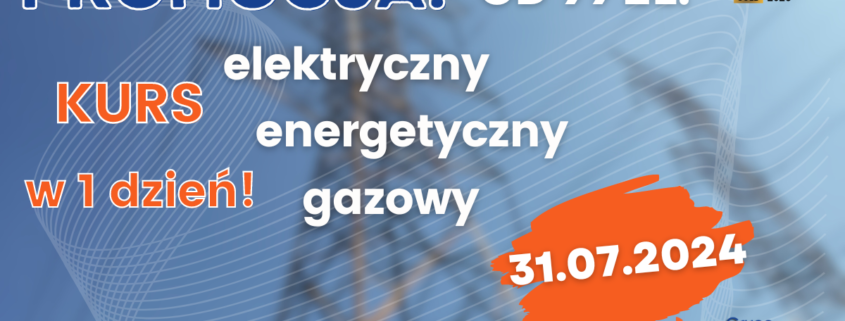 Kurs na uprawnienia elektryczne, energetyczne i gazowe. Uprawnienia sepowskie G1, G2 i G3 - Grupa KENA