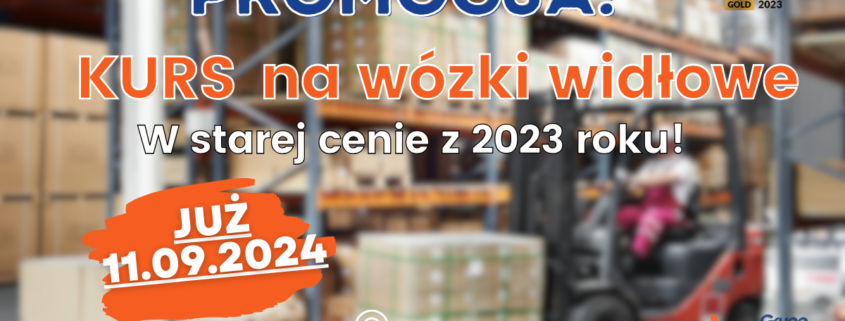 Kurs na wózki widłowe, uprawnienia na wózki widłowe UDT.