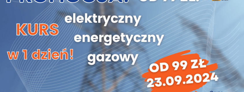 Kurs na uprawnienia elektryczne, energetyczne i gazowe. Uprawnienia sepowskie G1, G2 i G3 - Grupa KENA