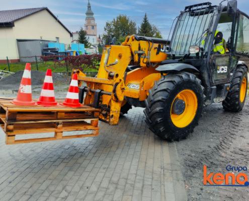 Kursy na ładowarki teleskopowe (JCB, Manitou, Merlo), uprawnienia na ładowarkę UDT.