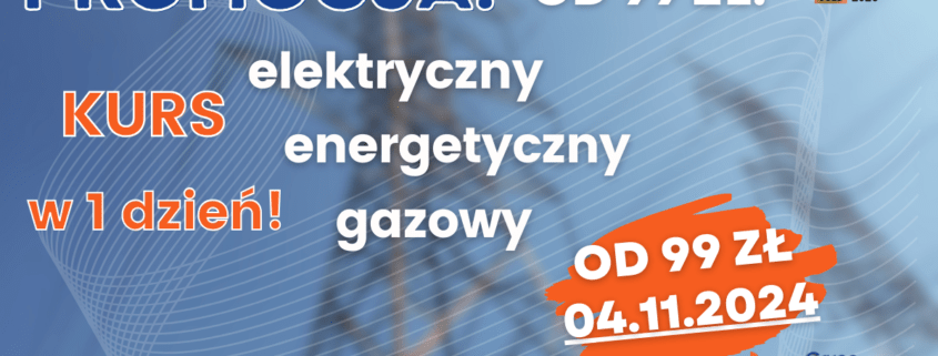 Kurs na uprawnienia elektryczne, energetyczne i gazowe. Uprawnienia sepowskie G1, G2 i G3 - Grupa KENA