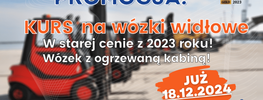 Kurs na wózki widłowe, uprawnienia na wózki widłowe UDT.