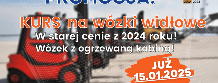 Kurs na wózki widłowe, uprawnienia na wózki widłowe UDT.