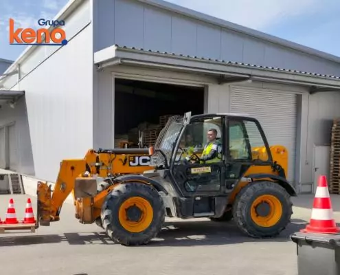 Kurs na ładowarki teleskopowe (JCB, Manitou, Merlo), uprawnienia na ładowarkę UDT.