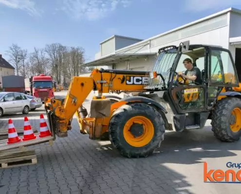 Kurs na ładowarki teleskopowe (JCB, Manitou, Merlo), uprawnienia na ładowarkę UDT.