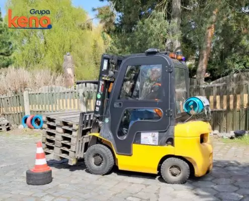 Kurs wózek widłowy, uprawnienia operator wózka widłowego UDT.
