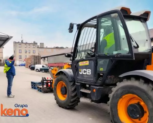 Kurs na ładowarki teleskopowe (JCB, Manitou, Merlo), uprawnienia na ładowarkę UDT.