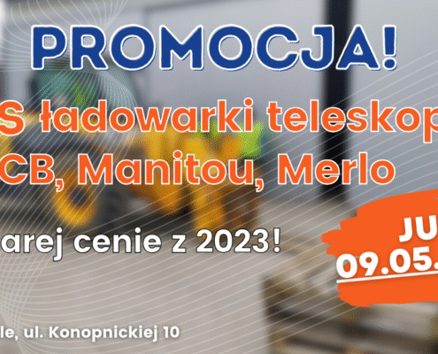 09.05.2025 KURS na ładowarki teleskopowe - JCB, Manitou, Merlo (IWJO) z UDT! Ceny z 2023 roku! Kurs na ładowarki teleskopowe ze zmiennym wysięgiem (JCB, Merlo, Manitou) - Grupa KENA
