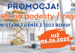 Kursy na podesty ruchome, zwyżki, podnośniki koszowe - Grupa KENA
