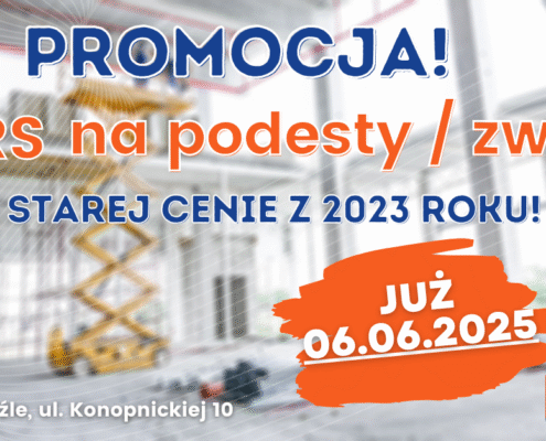 Kursy na podesty ruchome, zwyżki, podnośniki koszowe - Grupa KENA