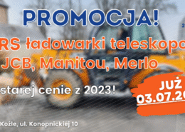 Kurs na ładowarki teleskopowe ze zmiennym wysięgiem (JCB, Merlo, Manitou) - Grupa KENA