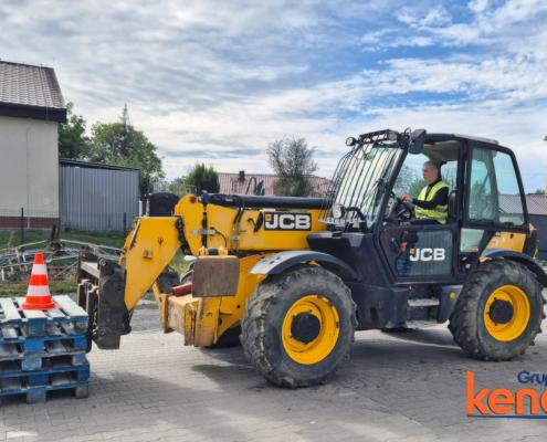 Kurs na ładowarki teleskopowe (JCB, Manitou, Merlo), uprawnienia na ładowarkę UDT.