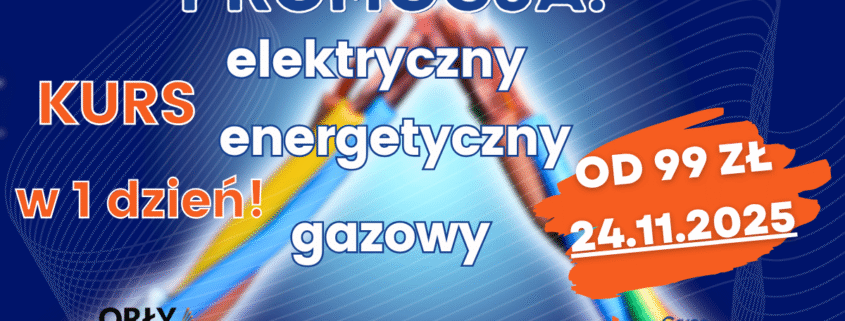 24.11.2025 KURS na uprawnienia elektroenergetyczne (G1, G2 i G3) już od 99zł! Promocja! Kursy sep elektryczne, energetyczne i gazowe. Uprawnienia G1, G2 i G3 - Grupa KENA