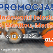 Kurs na ładowarki teleskopowe ze zmiennym wysięgiem (JCB, Merlo, Manitou) - Grupa KENA