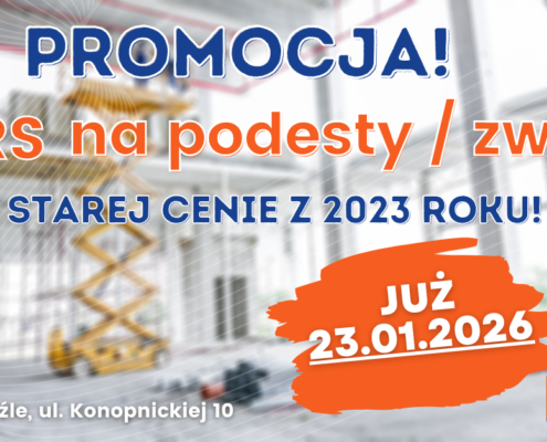 Kursy na podesty ruchome, zwyżki, podnośniki koszowe - Grupa KENA