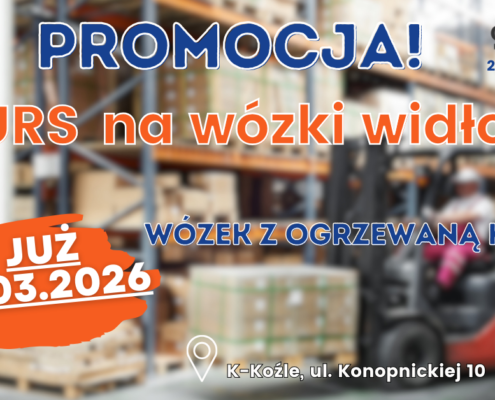 Kurs na wózki widłowe, uprawnienia na wózki widłowe UDT.