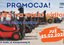 Kurs na wózki widłowe, uprawnienia na wózki widłowe UDT.