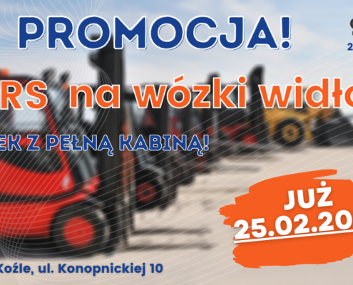 Kurs na wózki widłowe, uprawnienia na wózki widłowe UDT.