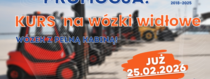 Kurs na wózki widłowe, uprawnienia na wózki widłowe UDT.