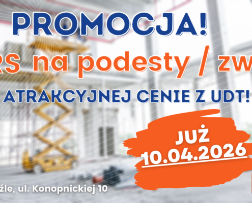 Kursy na podesty ruchome, zwyżki, podnośniki koszowe - Grupa KENA