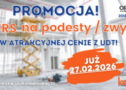 Kursy na podesty ruchome, zwyżki, podnośniki koszowe - Grupa KENA