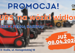 Kurs na wózki widłowe, uprawnienia na wózki widłowe UDT.