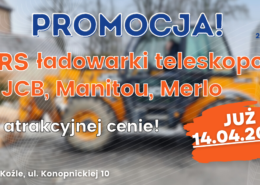 Kurs na ładowarki teleskopowe ze zmiennym wysięgiem (JCB, Merlo, Manitou) - Grupa KENA