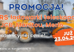 Kurs na ładowarki teleskopowe ze zmiennym wysięgiem (JCB, Merlo, Manitou) - Grupa KENA