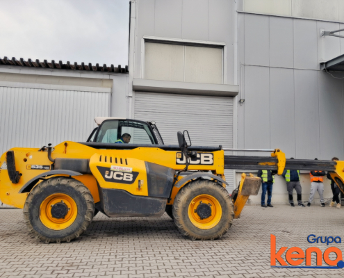 Kurs na ładowarki teleskopowe (JCB, Manitou, Merlo), uprawnienia na ładowarkę UDT.