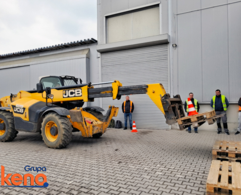 Kurs na ładowarki teleskopowe (JCB, Manitou, Merlo), uprawnienia na ładowarkę UDT.