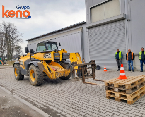 Kurs na ładowarki teleskopowe (JCB, Manitou, Merlo), uprawnienia na ładowarkę UDT.