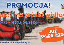 Kurs na wózki widłowe, uprawnienia na wózki widłowe UDT.