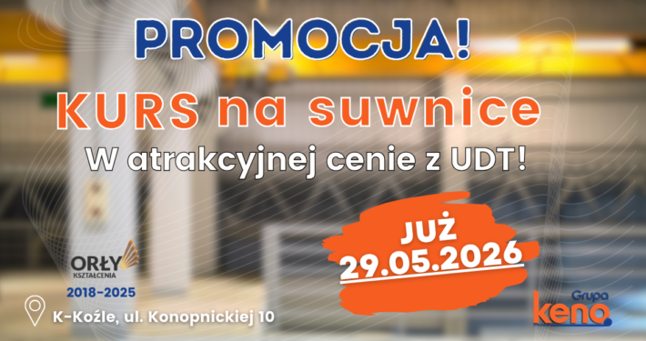 Kurs na suwnice - uprawnienia operatora suwnic - Grupa KENA