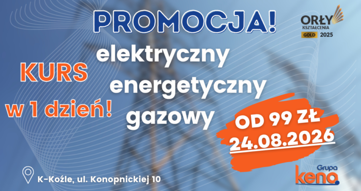 Kursy sep elektryczne, energetyczne i gazowe. Uprawnienia G1, G2 i G3 - Grupa KENA