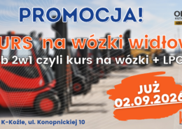 Kurs na wózki widłowe, uprawnienia na wózki widłowe UDT.