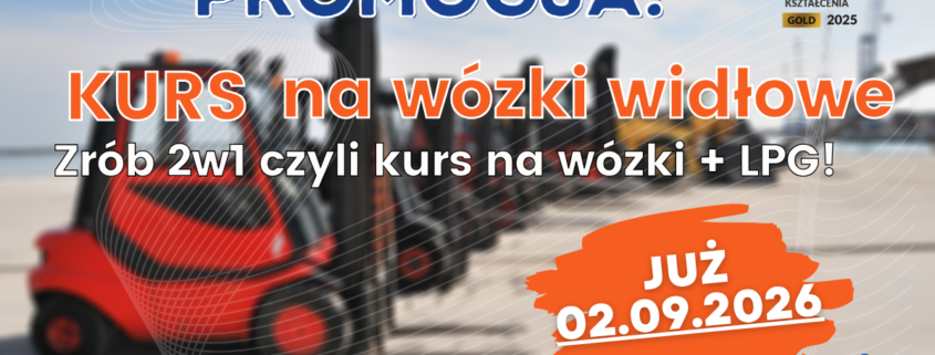 Kurs na wózki widłowe, uprawnienia na wózki widłowe UDT.